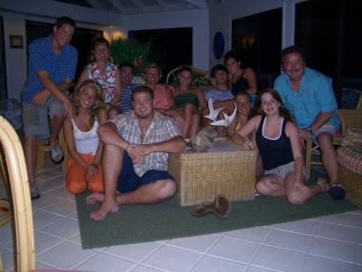 Everyone at the Bostick's