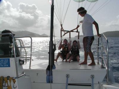 Karyn & Carolyn Take Off
