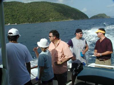 Looking at the Sights from the Stormy Petrel