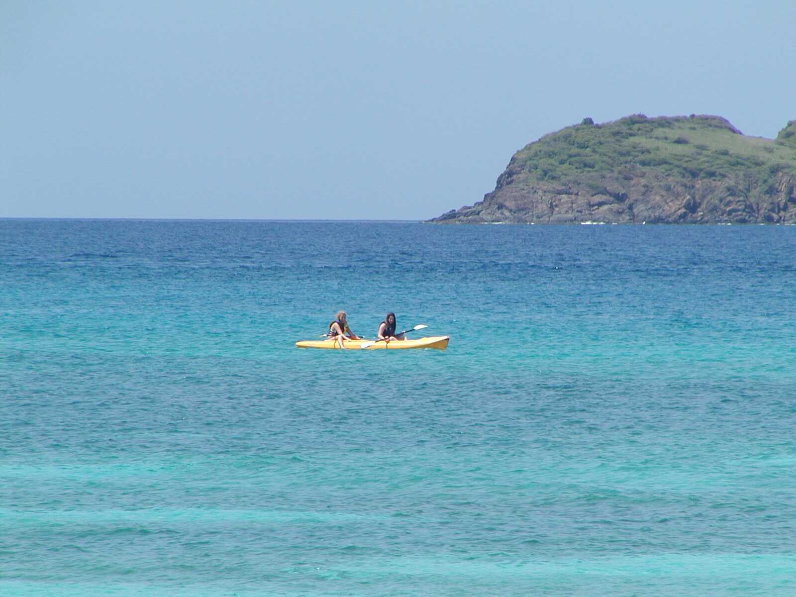Karyn & Carolyn Kayaking at Sapphire