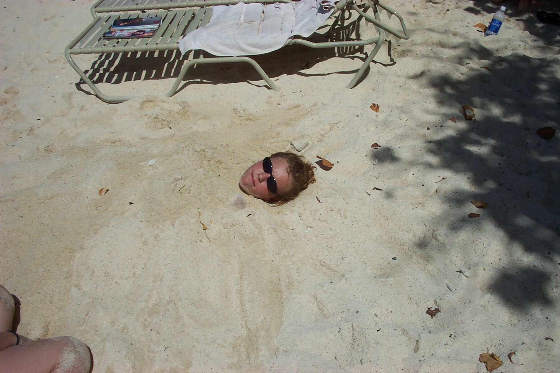 Karyn in the Sand
