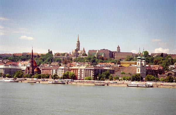 Buda Castle District above the Danube