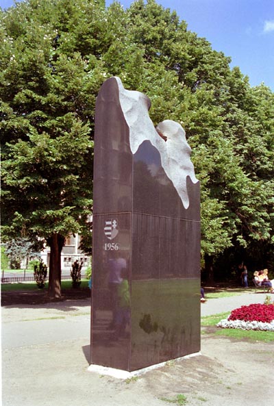 Memorial to the 1956 Hungarian uprising