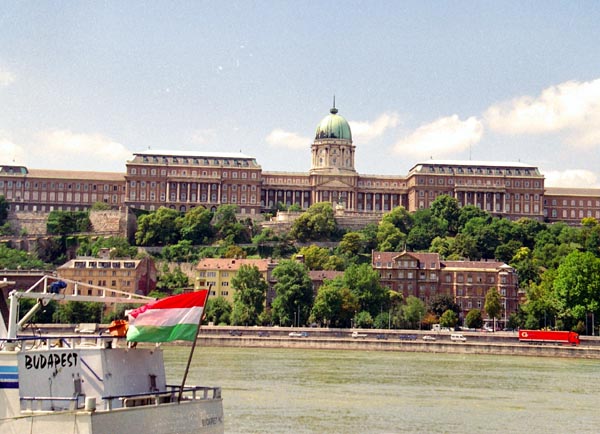 Buda Castle above the Danube