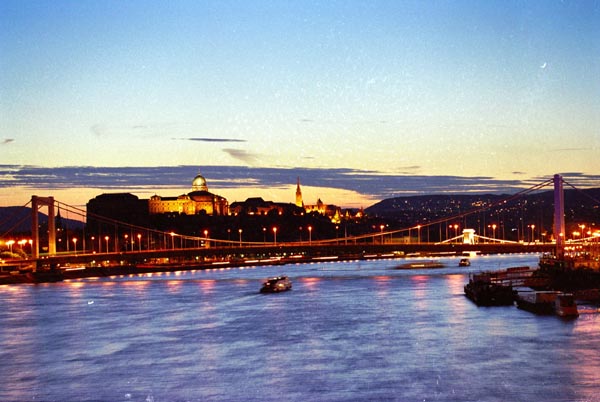 The Danube in the evening, Budapest