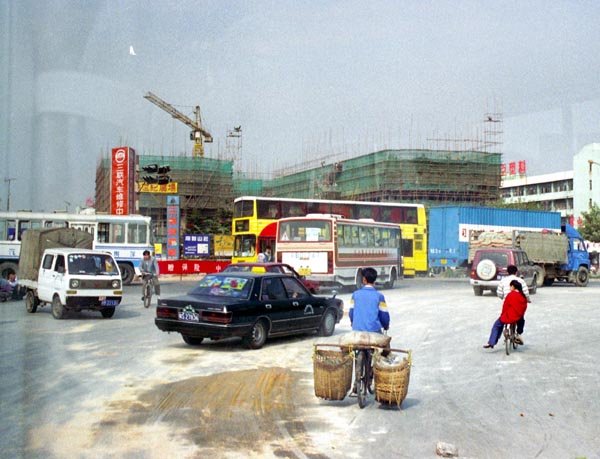 Construction in Shenzhen, 1996