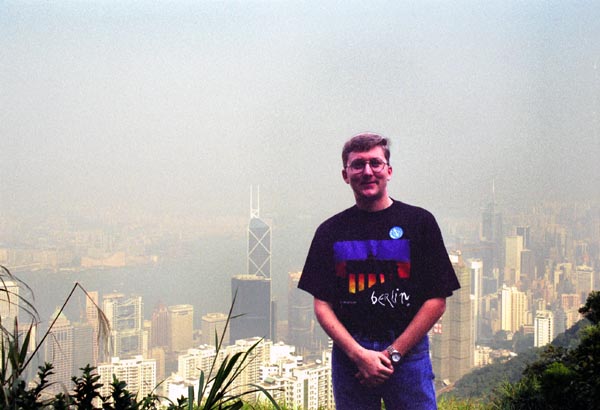 Me at The Peak, 1996