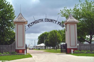 Plymouth County Fairgrounds Entrance