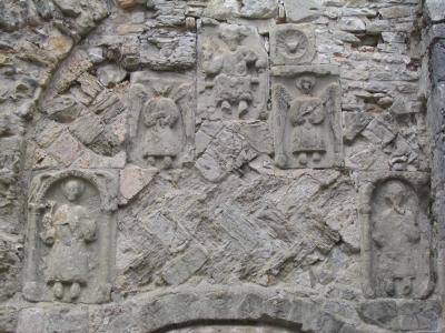 Marcilhac-sur-Cl: 10th-century sculptures on the Abbatiale
