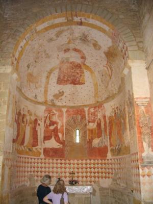 St. Andr: 15th-century frescoes