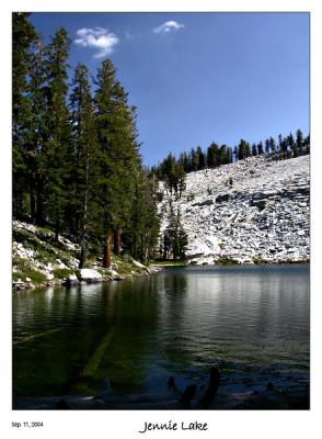 Exploring Jennie Lake