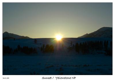 Sunset
