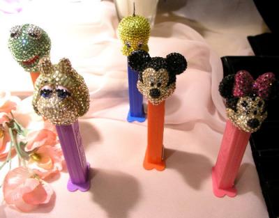 Jewel Encrusted PEZ Dispensers