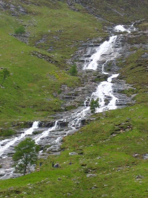 Upper Falls Glen Nevis (Close Up)