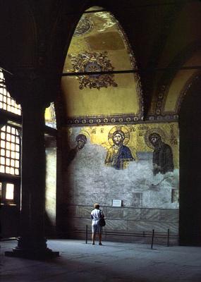  Deesis Mosaic in Hagia Sophia upper gallery - ca. 12th-13th c.jpg