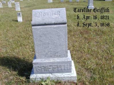 Griffith, Caroline Section 2 Row 1