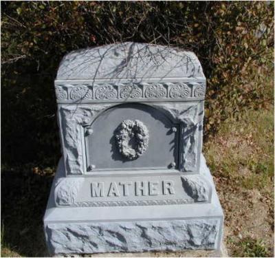 Mather, Buckley (son of Asaph & Lovina) Section 3 Row 5