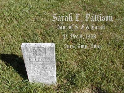 Pattison, Sarah Section 1 Row 13
