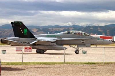 F-18s at Jeffco Airport