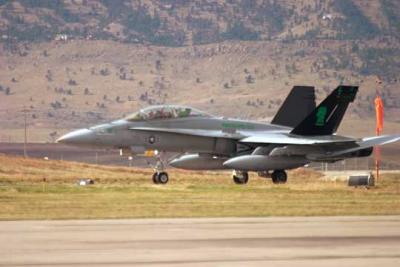 F-18s at Jeffco Airport