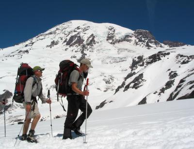 06 Mt. Rainier - Guides Dave & Matt
