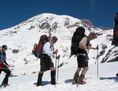 08 Mt. Rainier - Tracy & Dave
