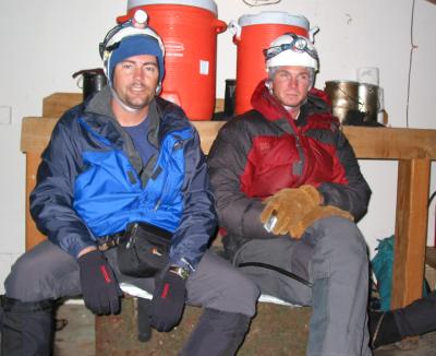 33 Mt. Rainier - Camp Muir - Chris & Guide Mike