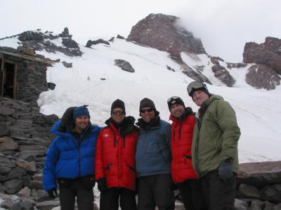 57 Mt. Rainier - Camp Muir - Chris Dave Tracy Keith Kevin
