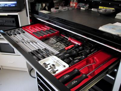 Always know where my tools are!