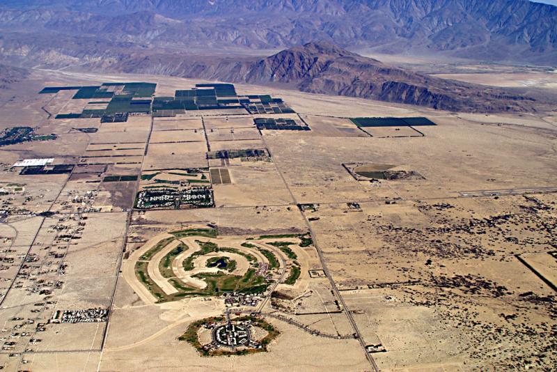 Desert community near Apple Valley, Ca