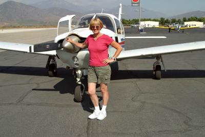 Sue at Redlands, California