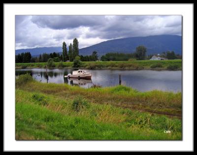 Little boat on the Pitt River