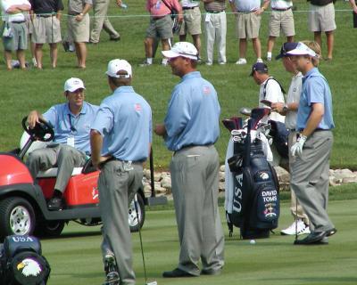 USA on 7th fairway