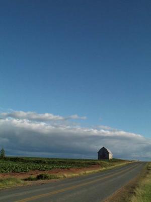 barn on Cape Blomidon