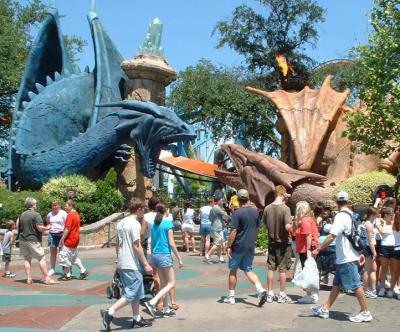 Islands of Adventure - Dueling Dragons