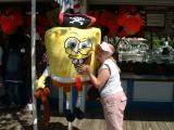 Donna with Sponge Bob Square Pants
