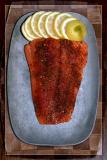 Salmon ready for the Grill