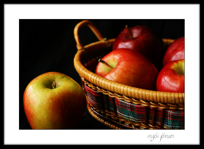 <b>Basket of Apples</b><br> <i>by Angela Johnson</i>