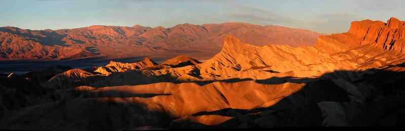 Panorama from Zabriskie Point