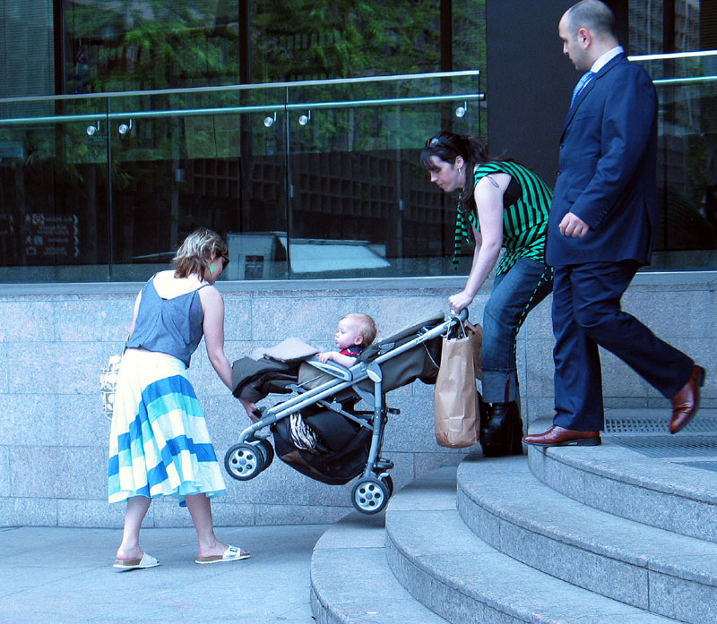 HIS FIRST STEPS
