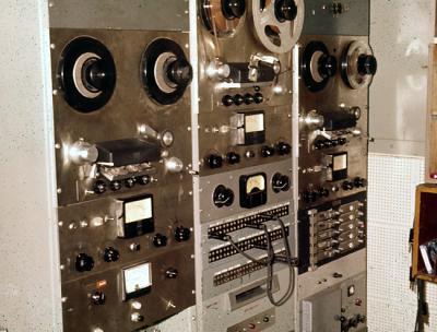 Equipment Racks Main Control Room - 1962