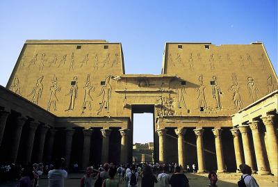 Visite du temple d'Horus  Edfou