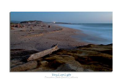 Pescadero State Beach, a 30 second exposure