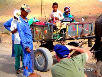 Namibia Horse & cart