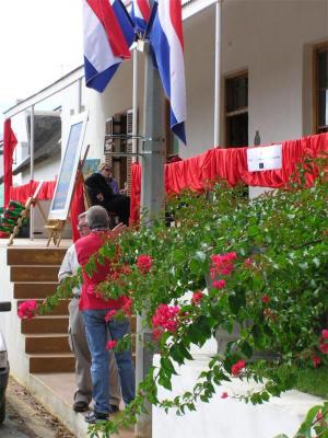 Dutch Flags in main road