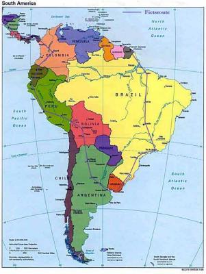 South America by bicycle, 1972-1973