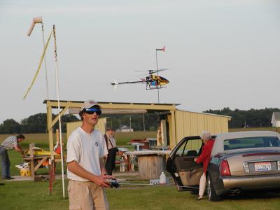 Look At That Wind Sock! Nice  Calm Evening