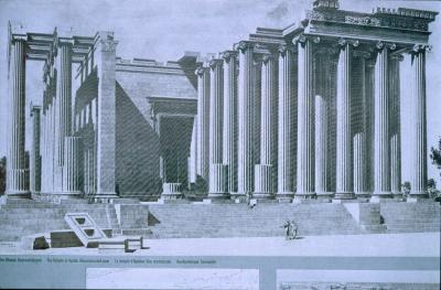 Dydima Apollo temple a reconstruction