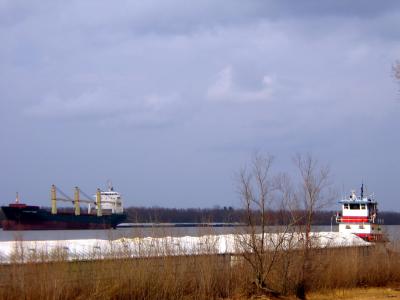 Ships on the River