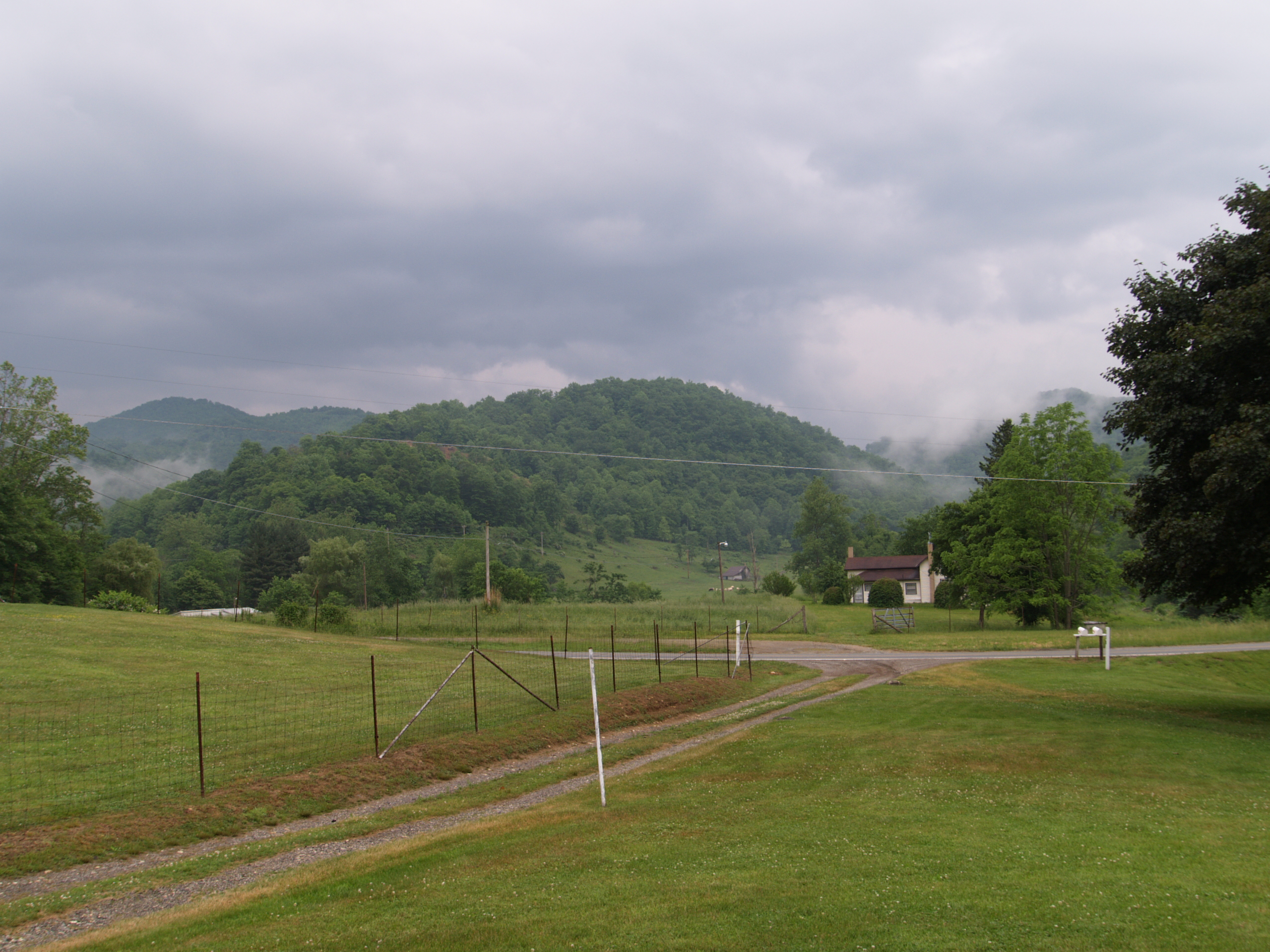 Smoke (moisture) rising